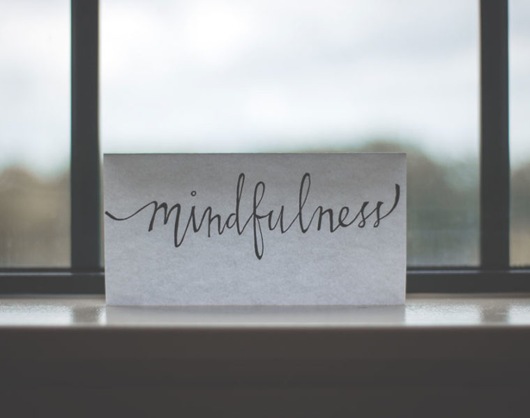 Sometimes, we just need to slow down in life and practice mindfulness.